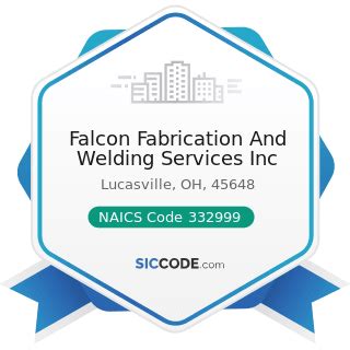 naics for welding and fabrication